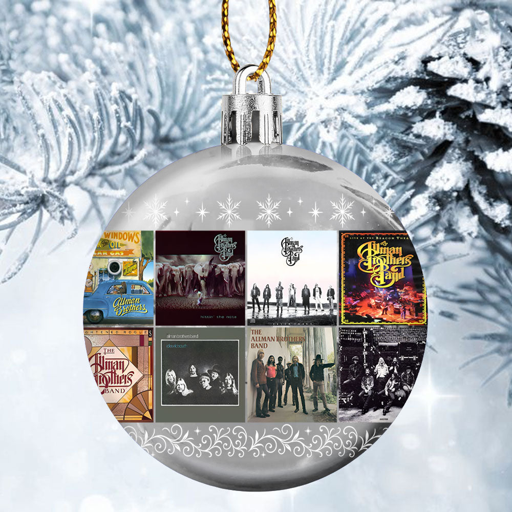The Allman Brothers Band Ball Ornament – Southern Soul Meets Holiday Spirit