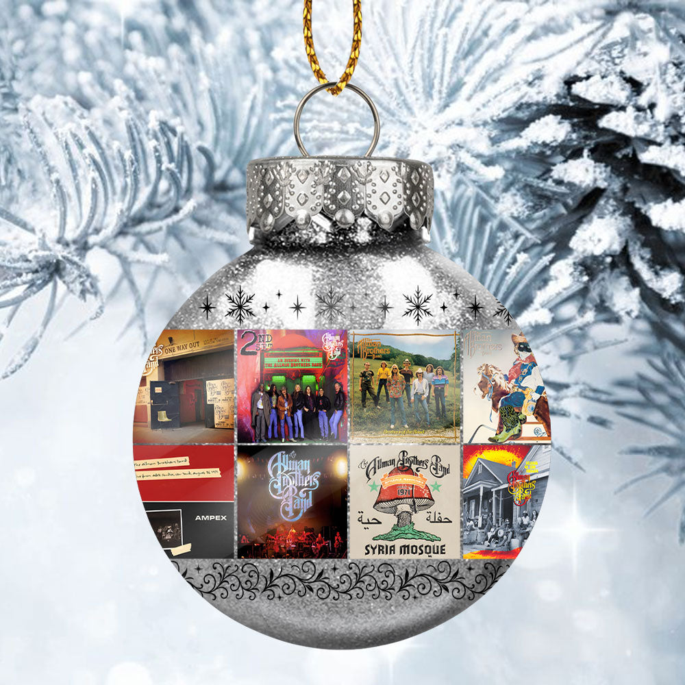 The Allman Brothers Band Ball Ornament – Southern Soul Meets Holiday Spirit