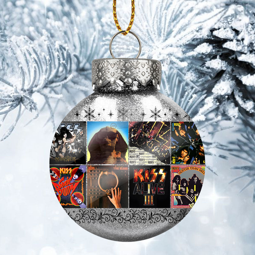 KISS Ball Ornament – A Rock ’n’ Roll Holiday Tribute to the Hottest Band in the World