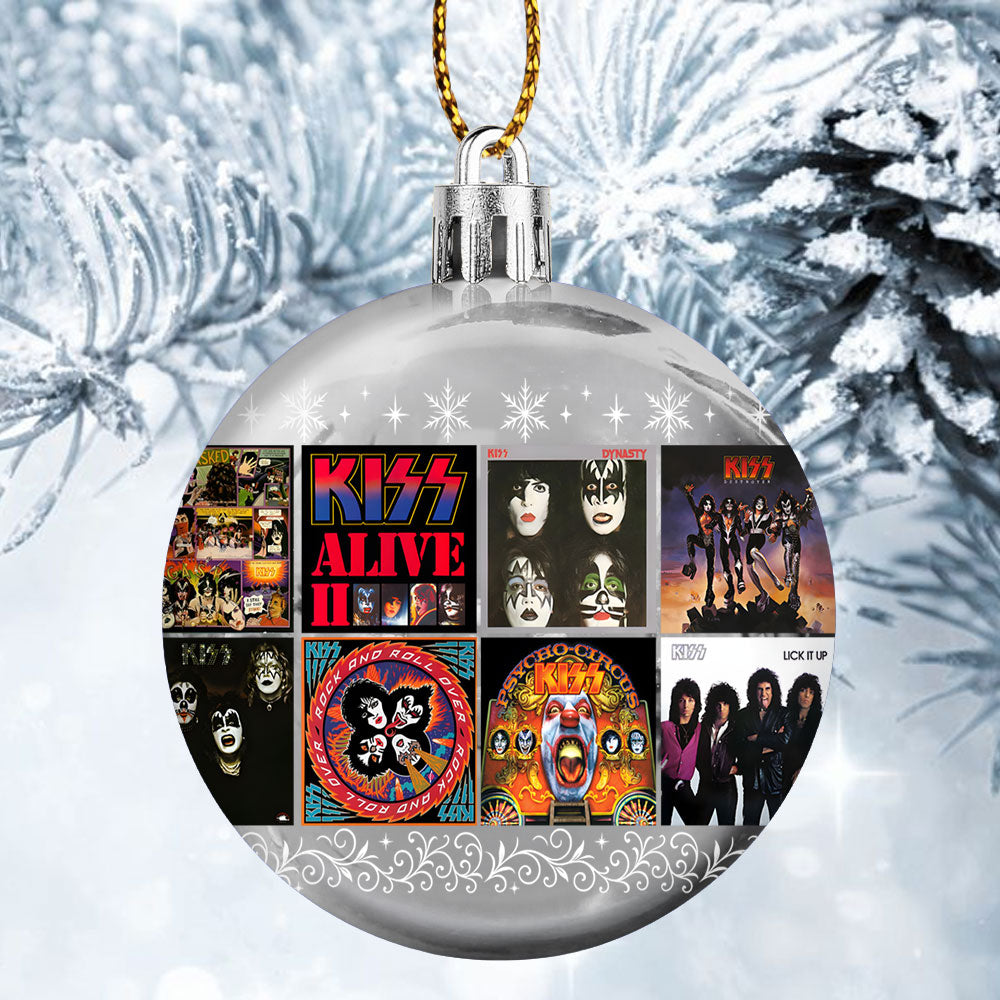 KISS Ball Ornament – A Rock ’n’ Roll Holiday Tribute to the Hottest Band in the World