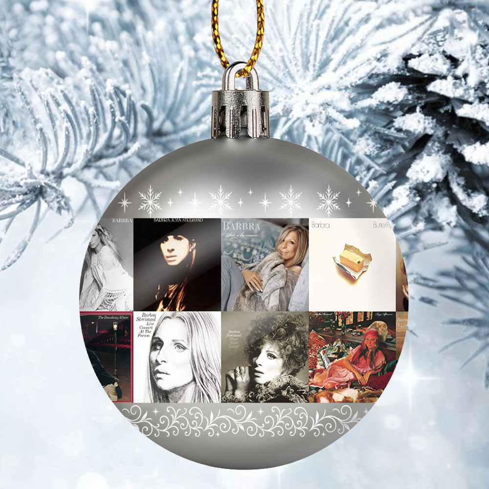 Barbra Streisand Ball Ornament – A Tribute to Timeless Elegance