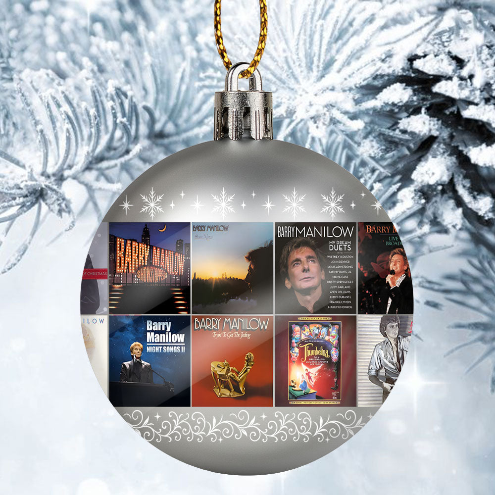 Barry Manilow Ball Ornament – A Celebration of Music, Memories, and Holiday Magic