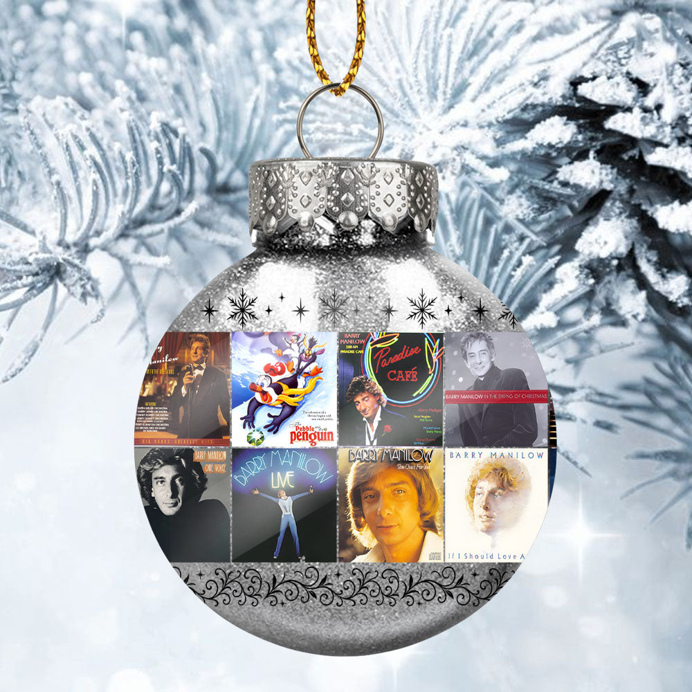Barry Manilow Ball Ornament – A Celebration of Music, Memories, and Holiday Magic