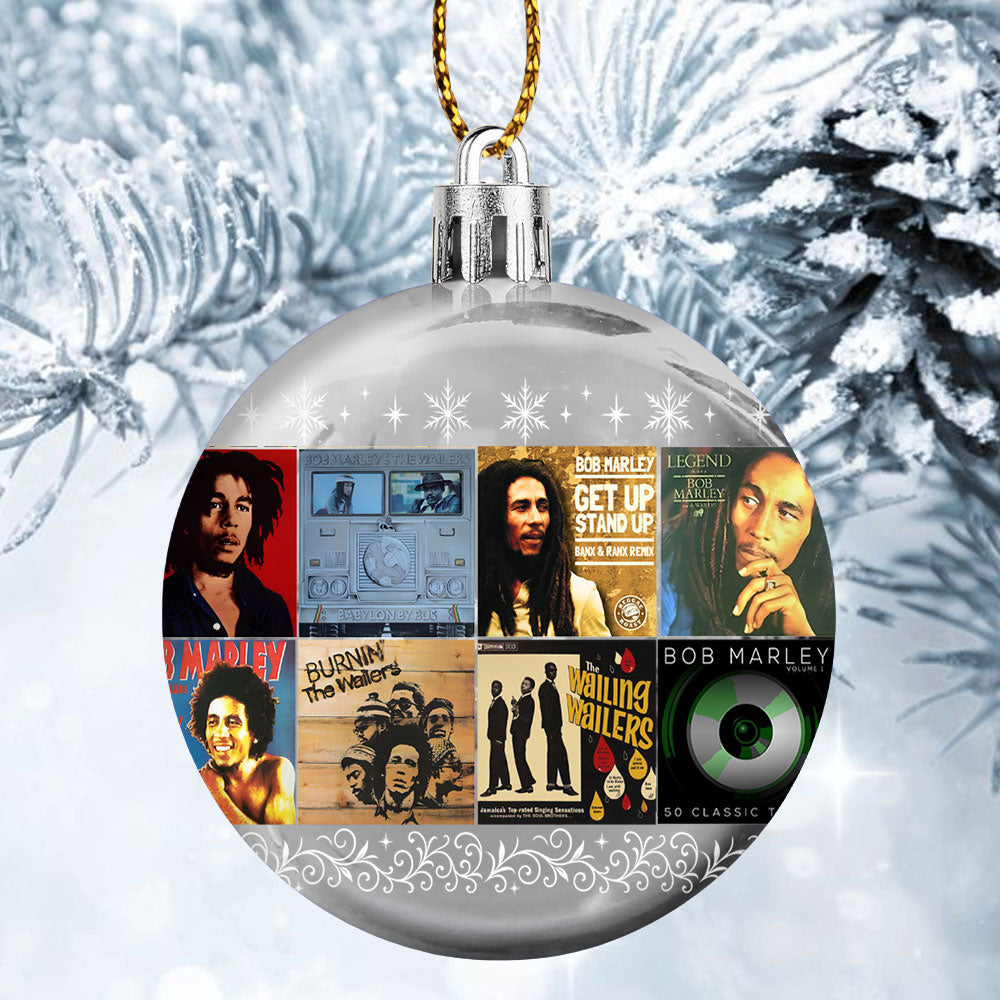 Bob Marley Ball Ornament – A Reggae Spirit of Peace, Love, and Holiday Harmony