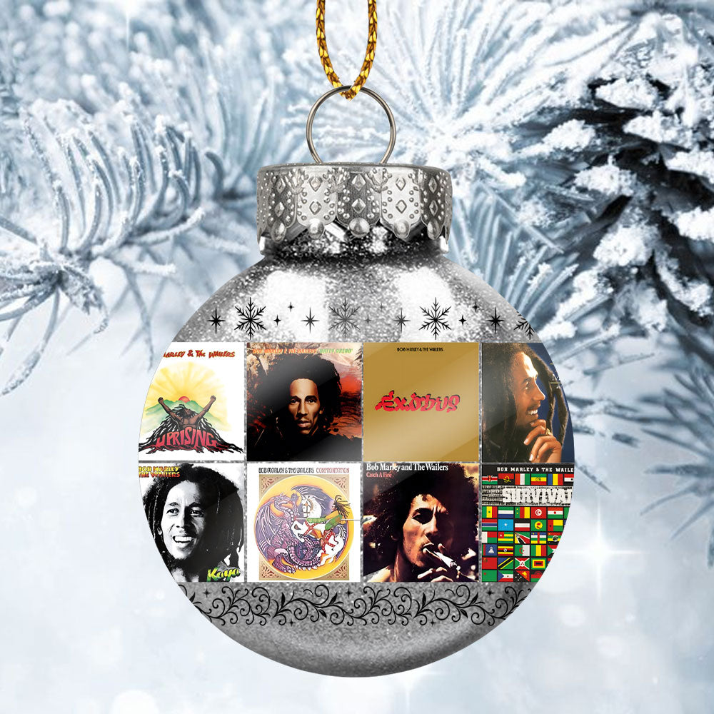 Bob Marley Ball Ornament – A Reggae Spirit of Peace, Love, and Holiday Harmony