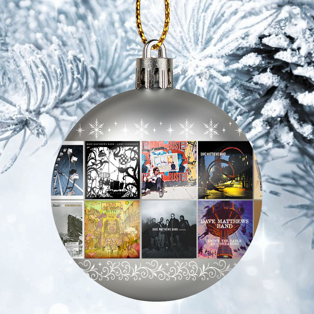 Dave Matthews Band Ball Ornament – A Melodic Holiday Tribute to Timeless Storytelling