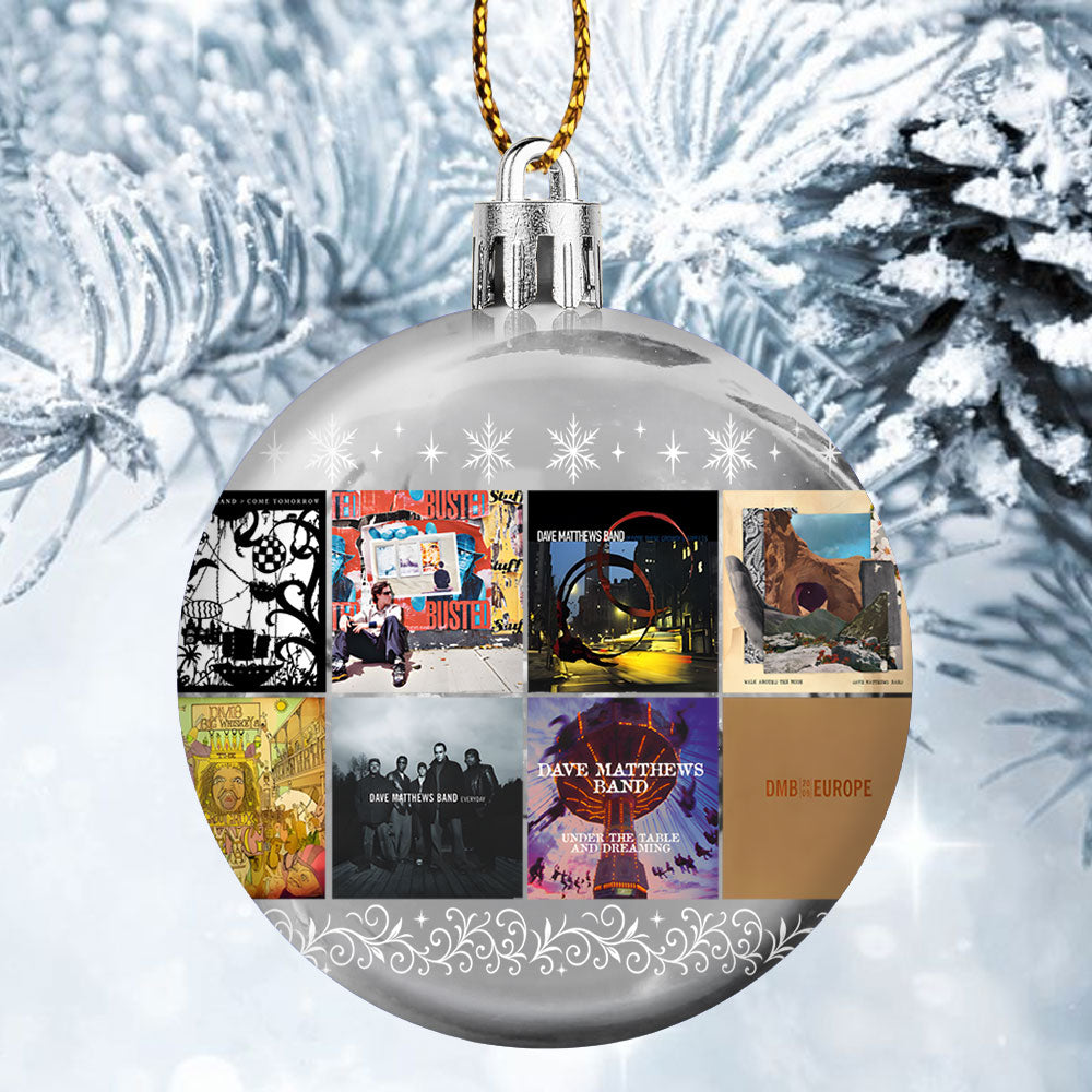 Dave Matthews Band Ball Ornament – A Melodic Holiday Tribute to Timeless Storytelling
