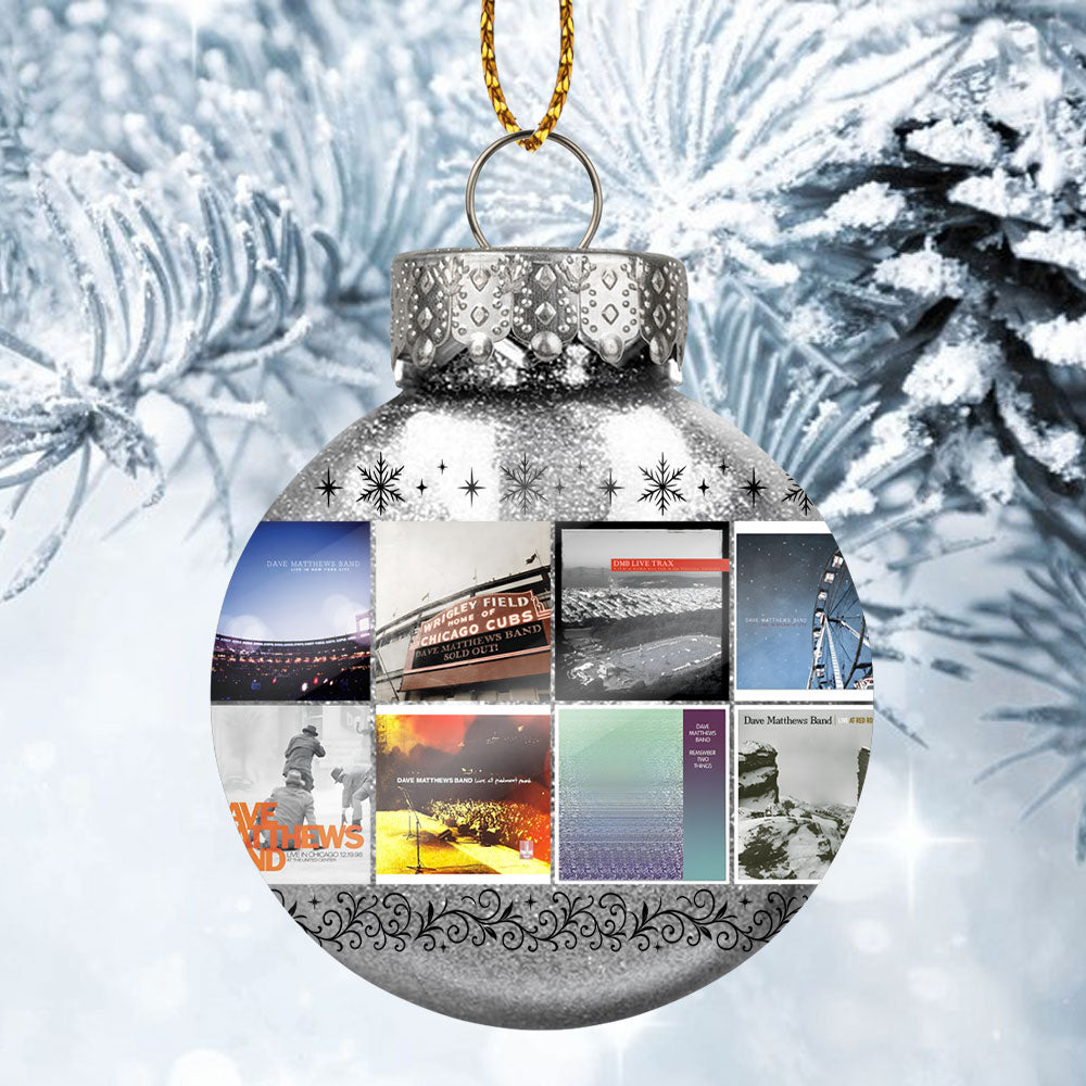 Dave Matthews Band Ball Ornament – A Melodic Holiday Tribute to Timeless Storytelling