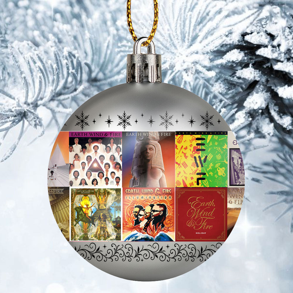 Earth, Wind & Fire Ball Ornament – Groove Through the Holidays in Style