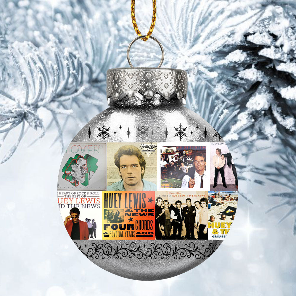 Huey Lewis & The News Ornament – The Heart of Rock ’n’ Roll Holiday