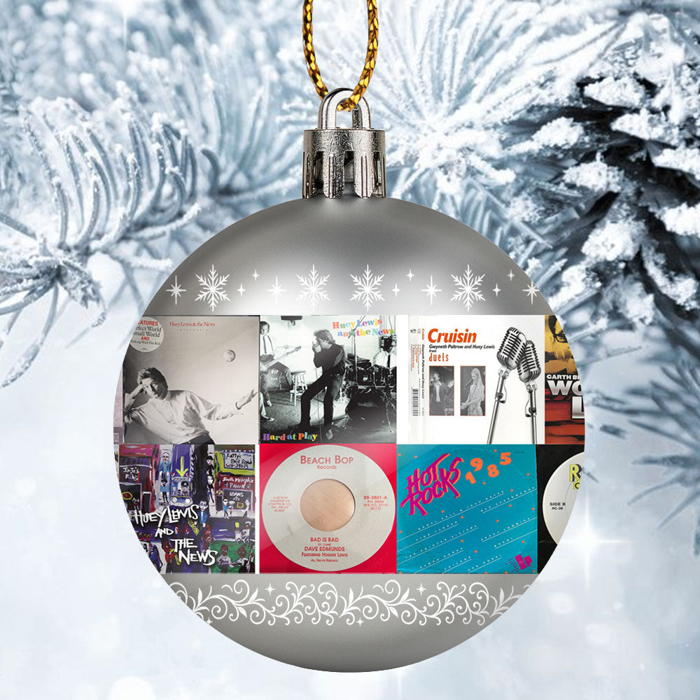 Huey Lewis & The News Ornament – The Heart of Rock ’n’ Roll Holiday