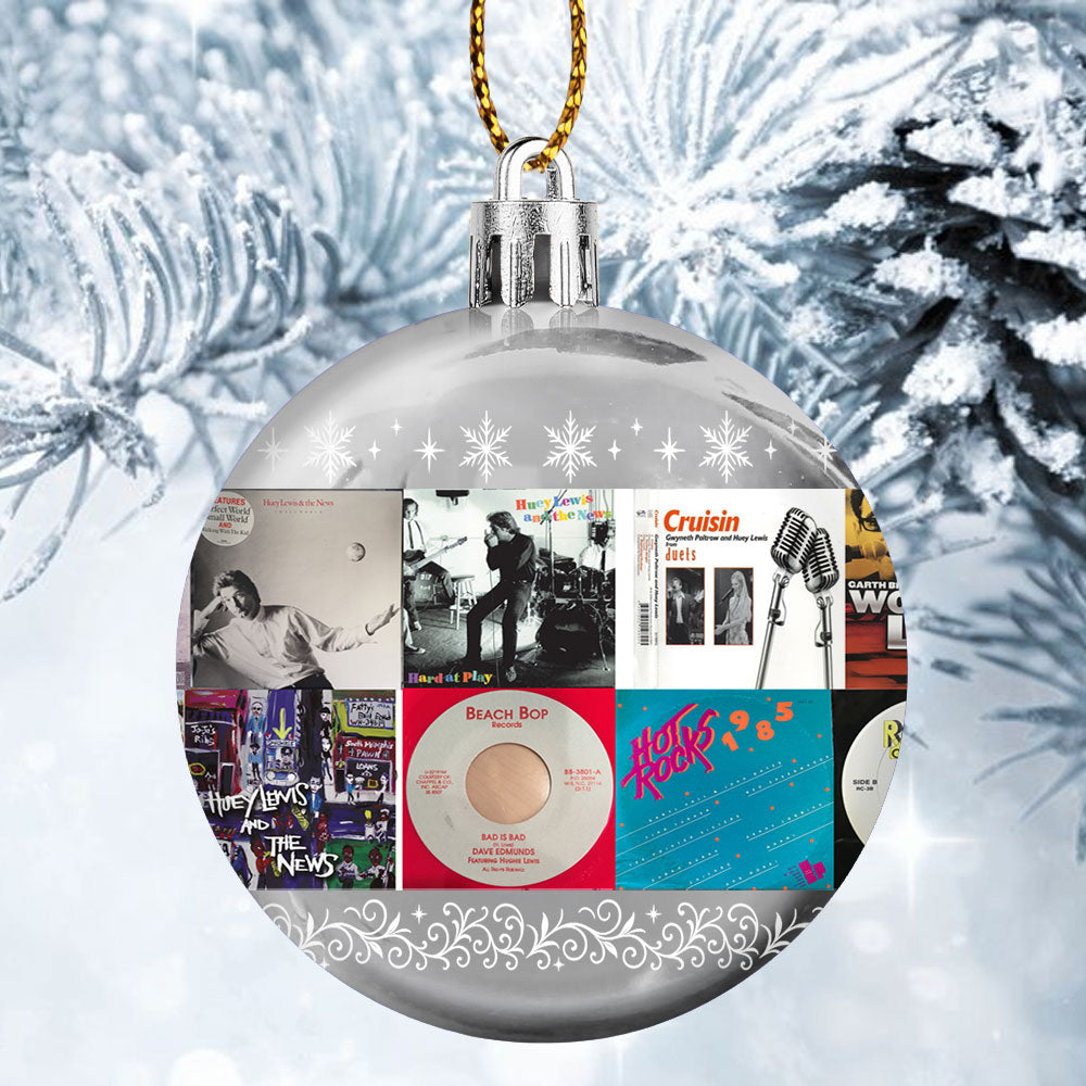 Huey Lewis & The News Ornament – The Heart of Rock ’n’ Roll Holiday