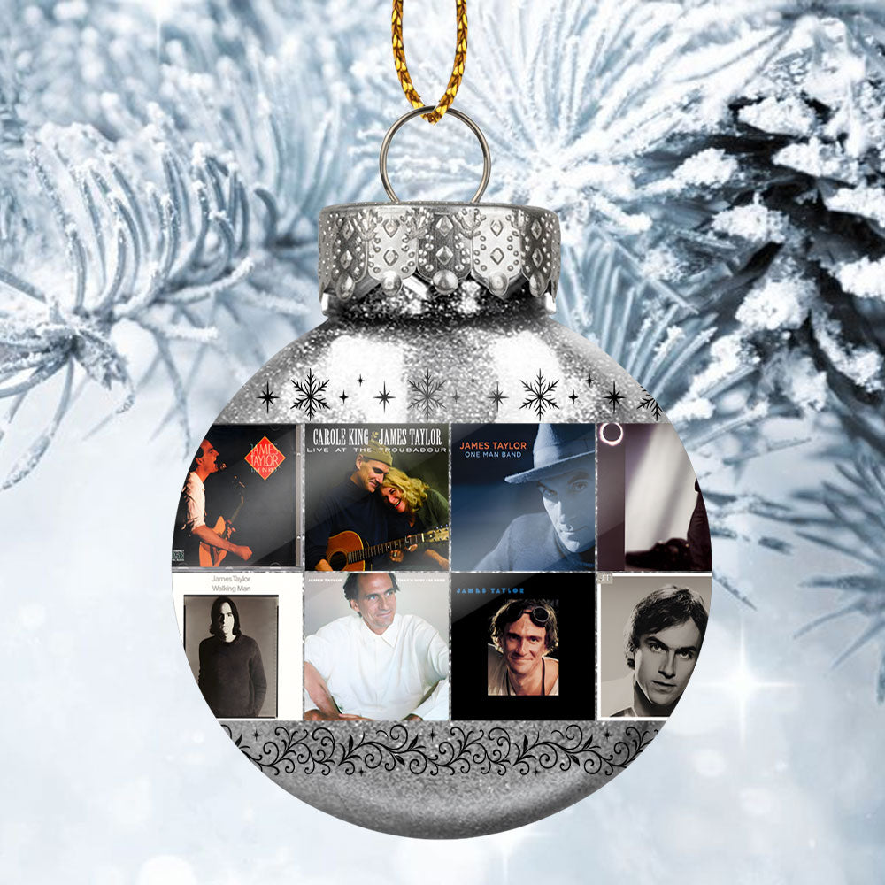James Taylor Ball Ornament – Warm Melodies for Winter Nights