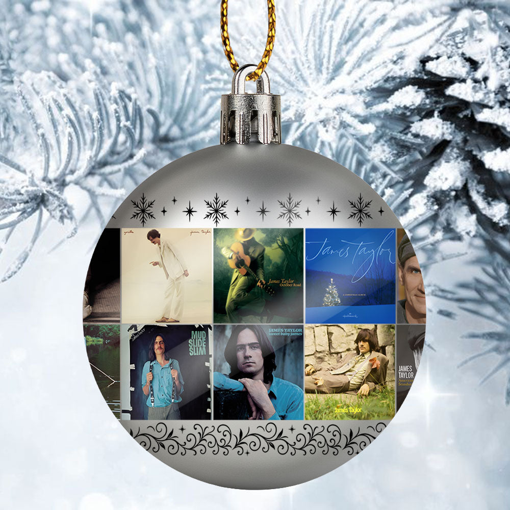 James Taylor Ball Ornament – Warm Melodies for Winter Nights