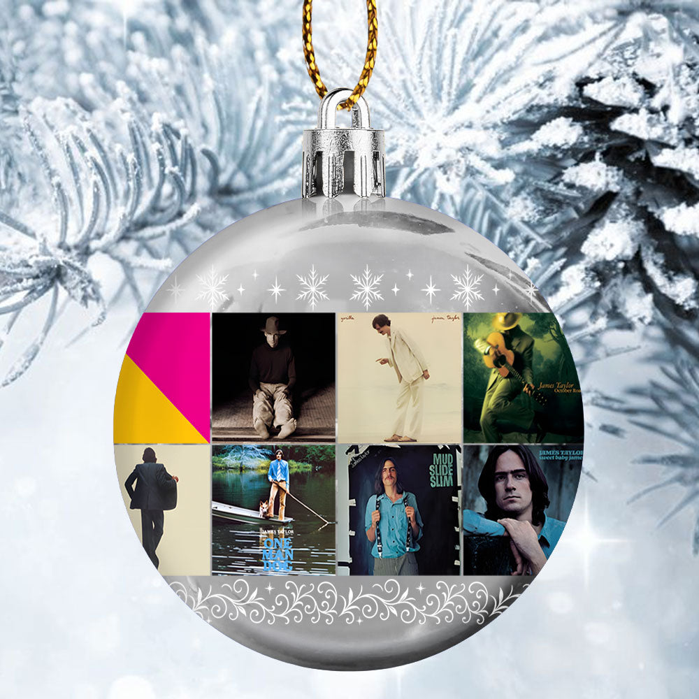 James Taylor Ball Ornament – Warm Melodies for Winter Nights