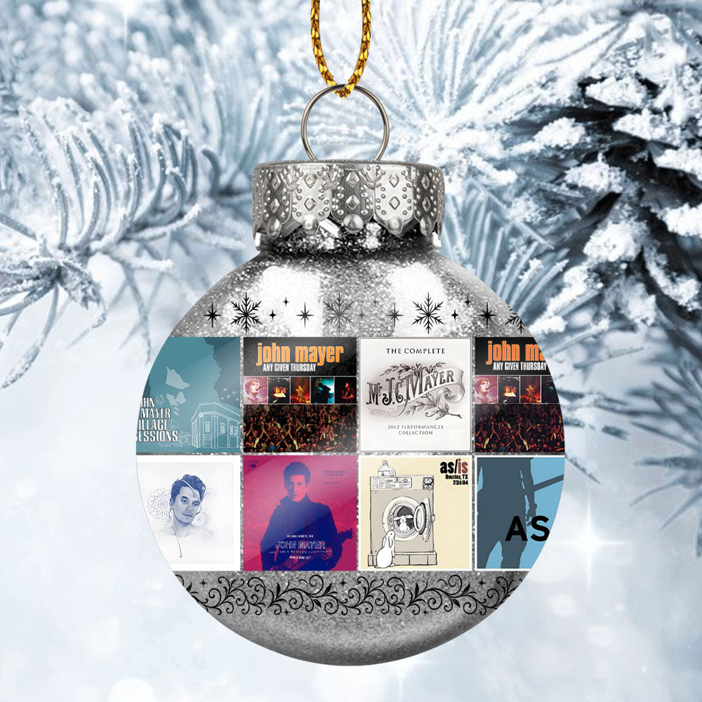 John Mayer Ball Ornament – A Touch of Soulful Elegance for Your Tree