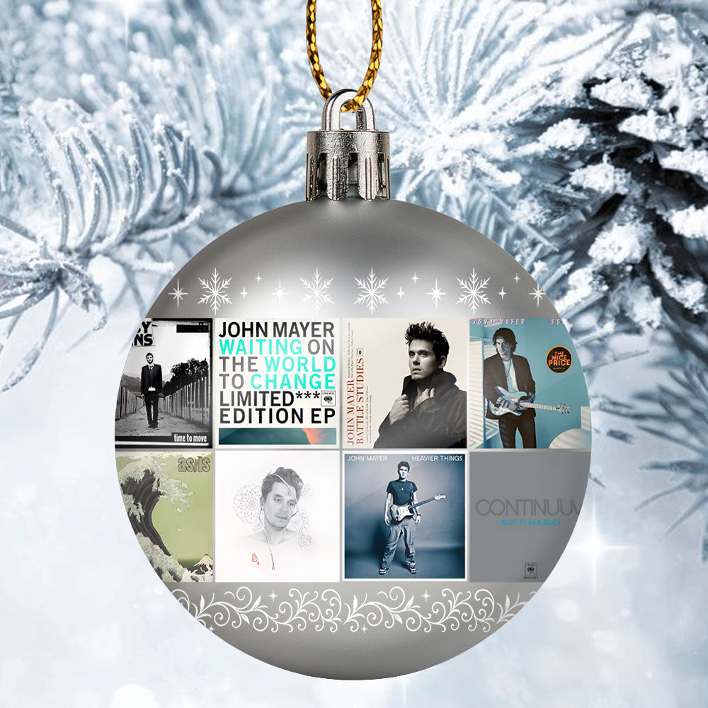 John Mayer Ball Ornament – A Touch of Soulful Elegance for Your Tree