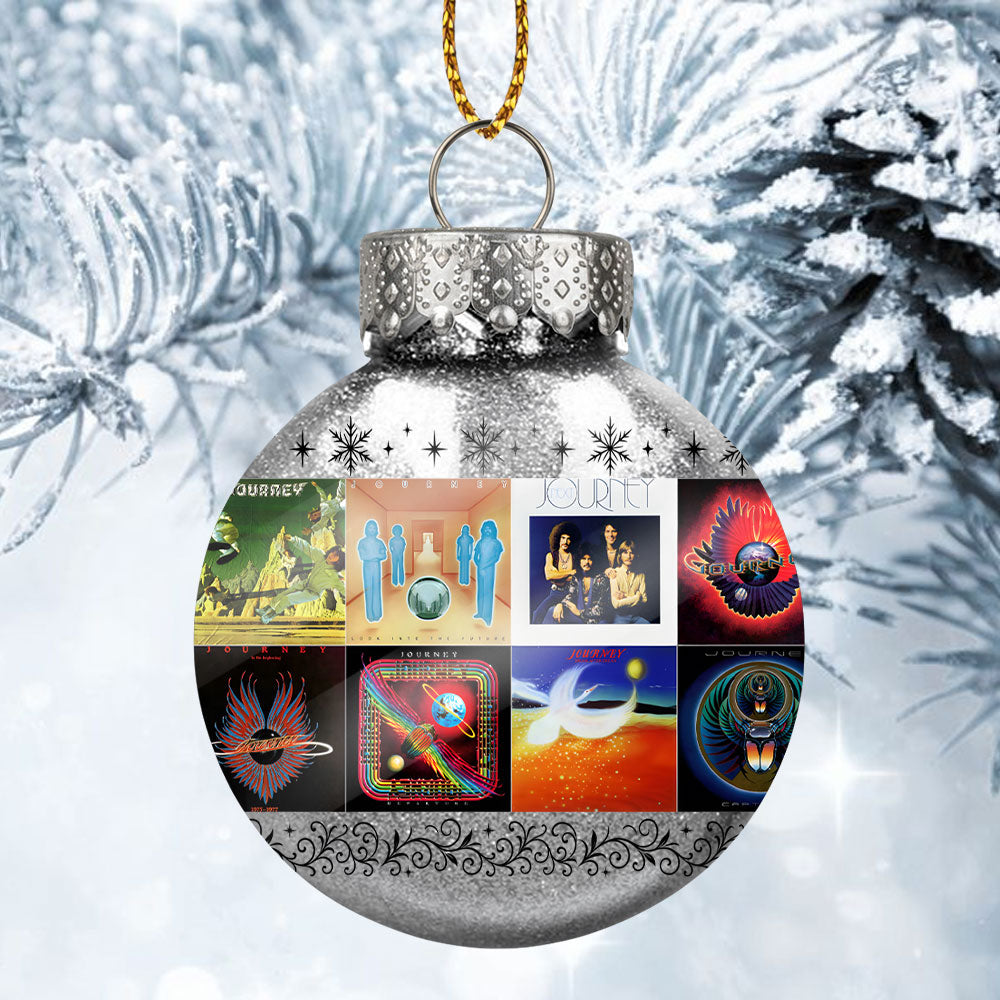 Journey Ball Ornament – Celebrate the Timeless Spirit of Rock Legends