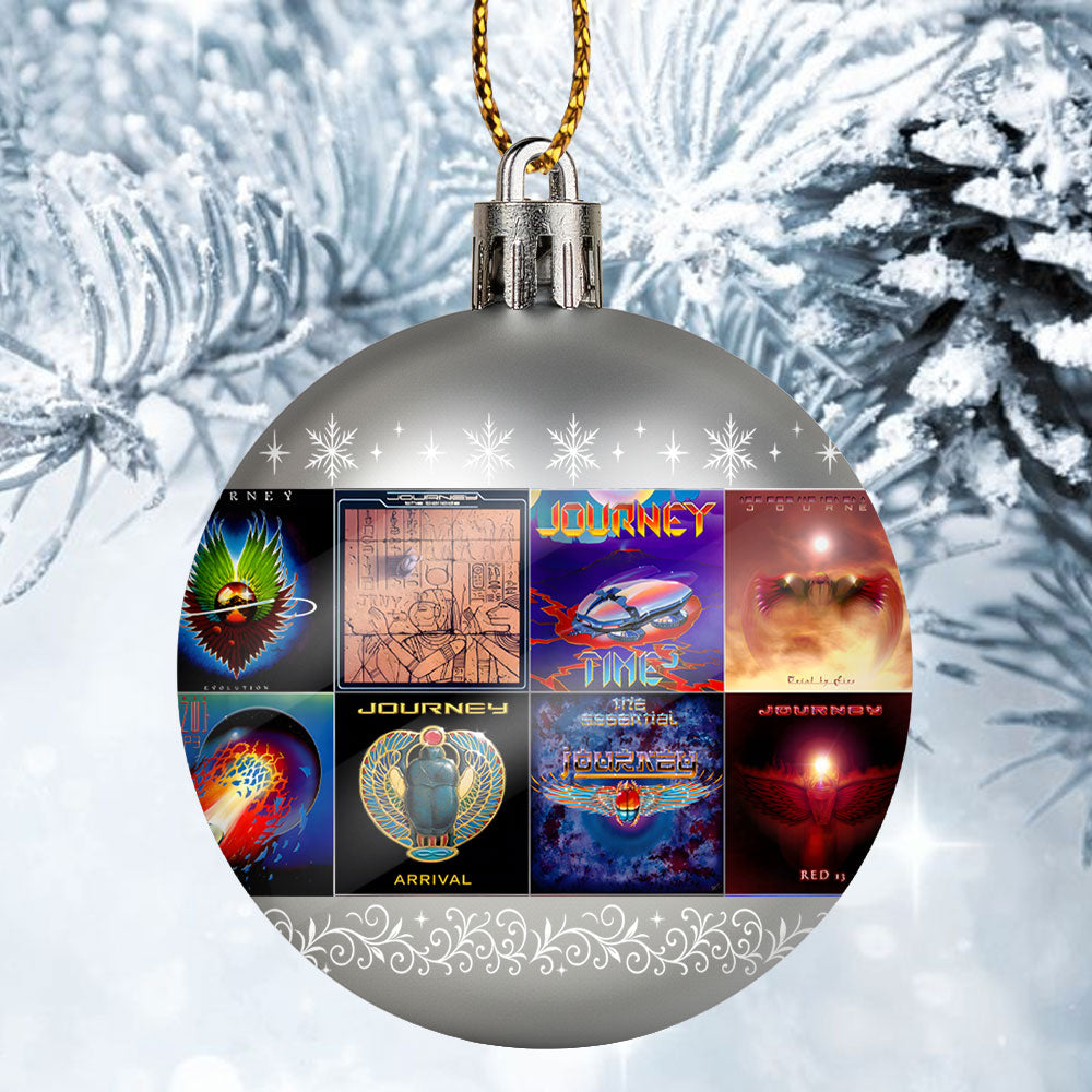 Journey Ball Ornament – Celebrate the Timeless Spirit of Rock Legends