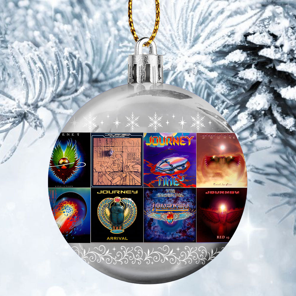 Journey Ball Ornament – Celebrate the Timeless Spirit of Rock Legends