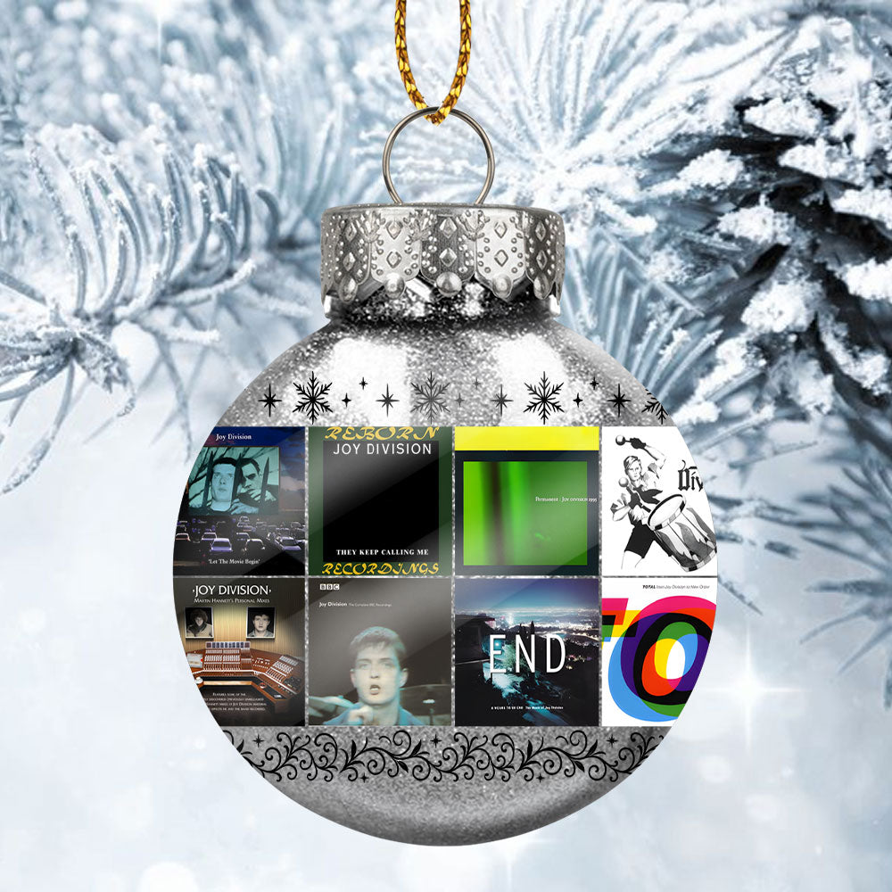 Joy Division Ornament – A Touch of Post-Punk Elegance for the Holidays