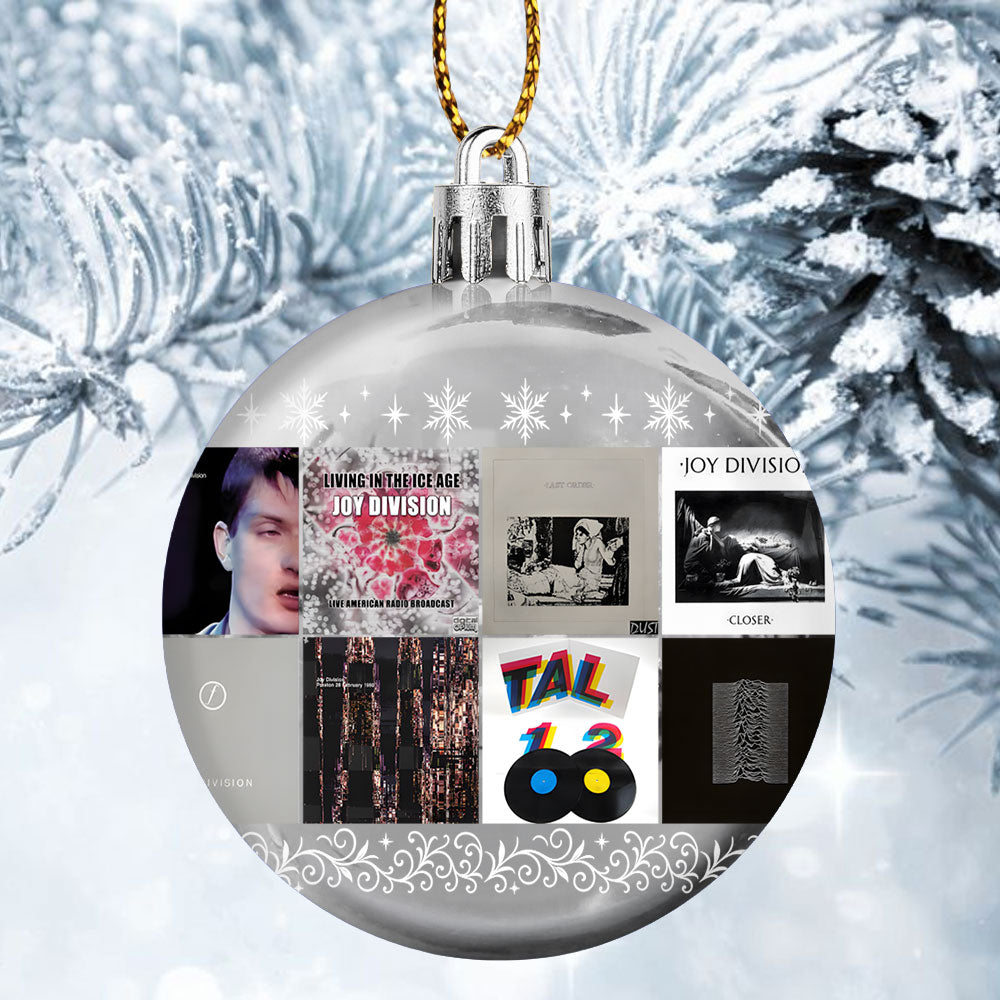 Joy Division Ornament – A Touch of Post-Punk Elegance for the Holidays