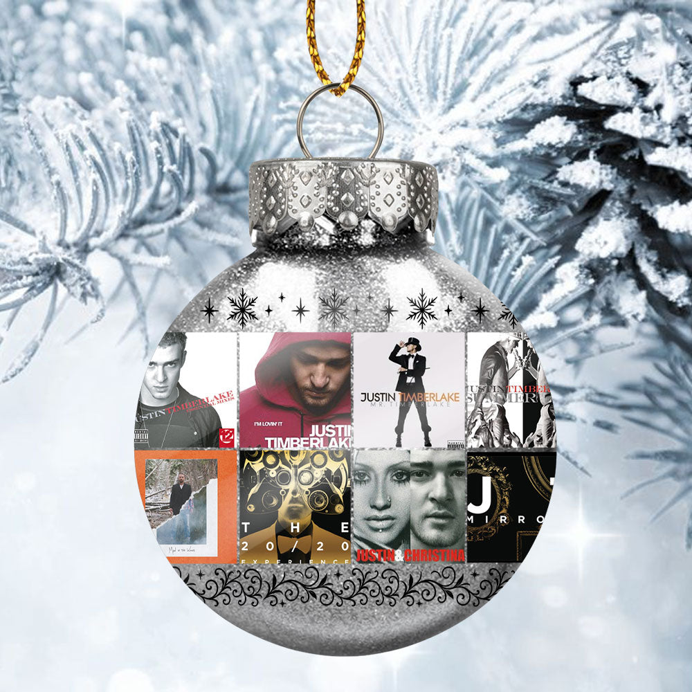 Justin Timberlake Ornament – A Sleek Touch of Pop Perfection