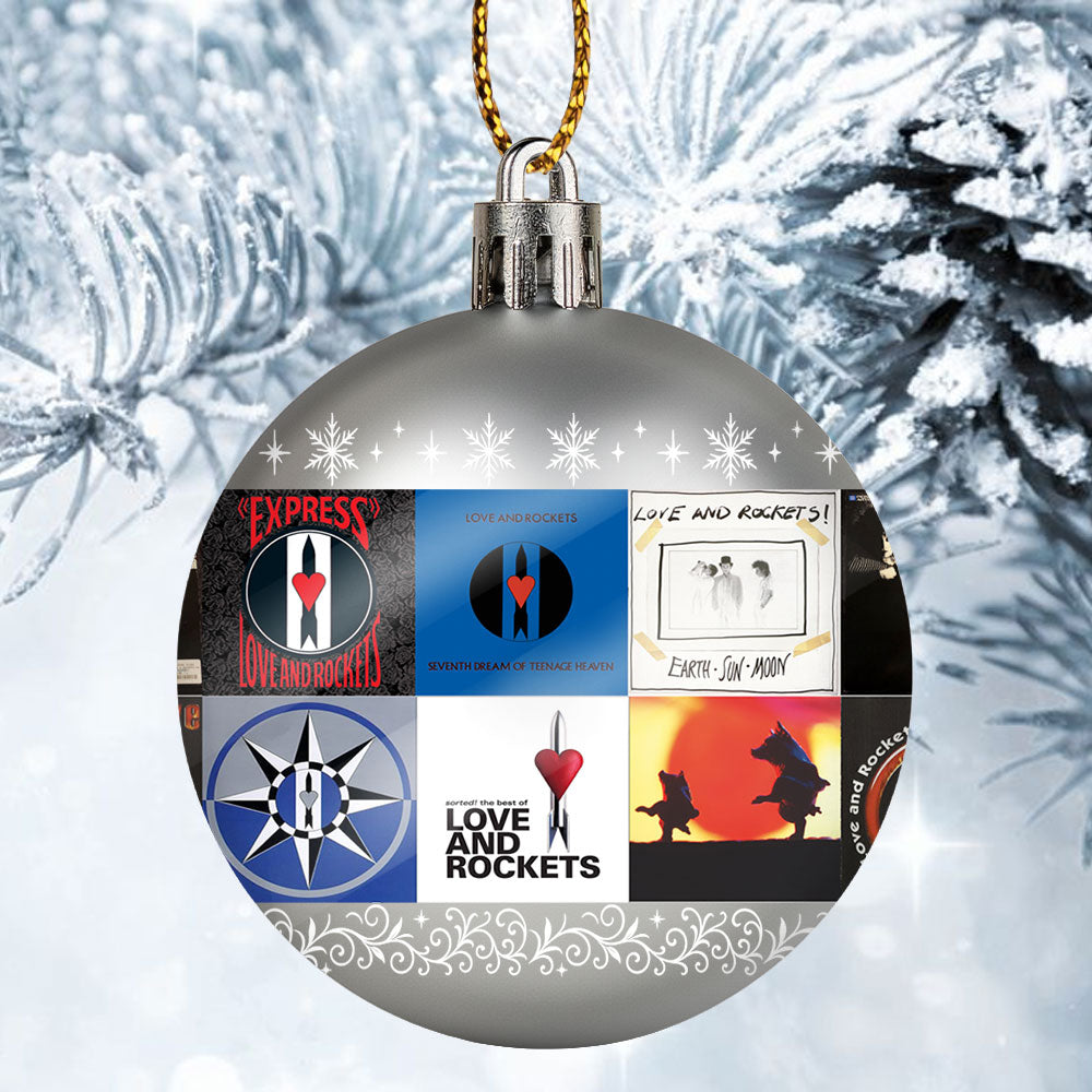Love and Rockets Ornament – Alternative Spirit in Holiday Light