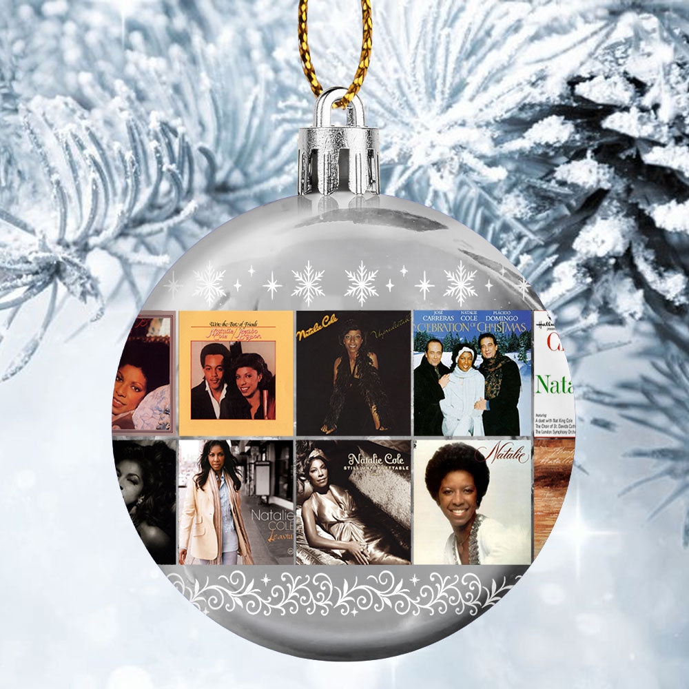 Natalie Cole Ball Ornament – Soulful Elegance