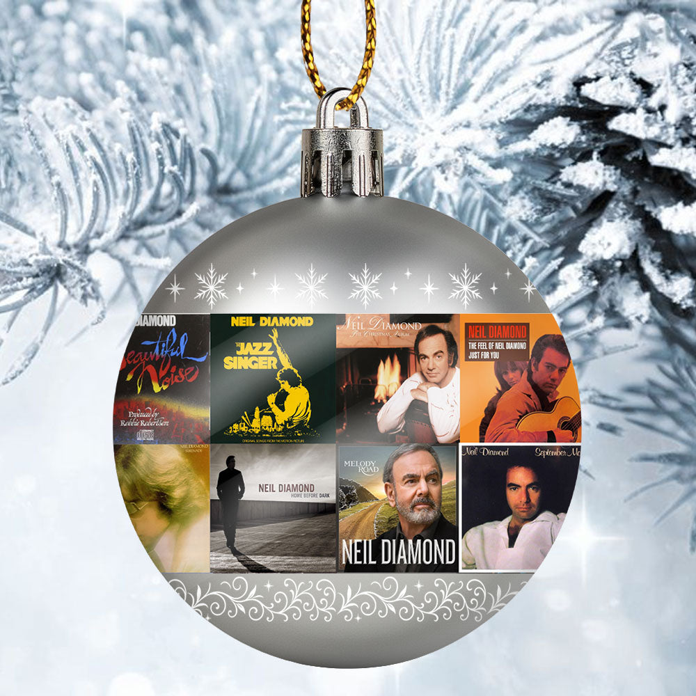 Neil Diamond Ball Ornament – A Sparkling Tribute to Timeless Classics