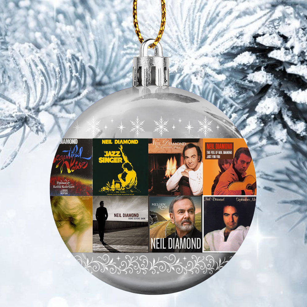 Neil Diamond Ball Ornament – A Sparkling Tribute to Timeless Classics
