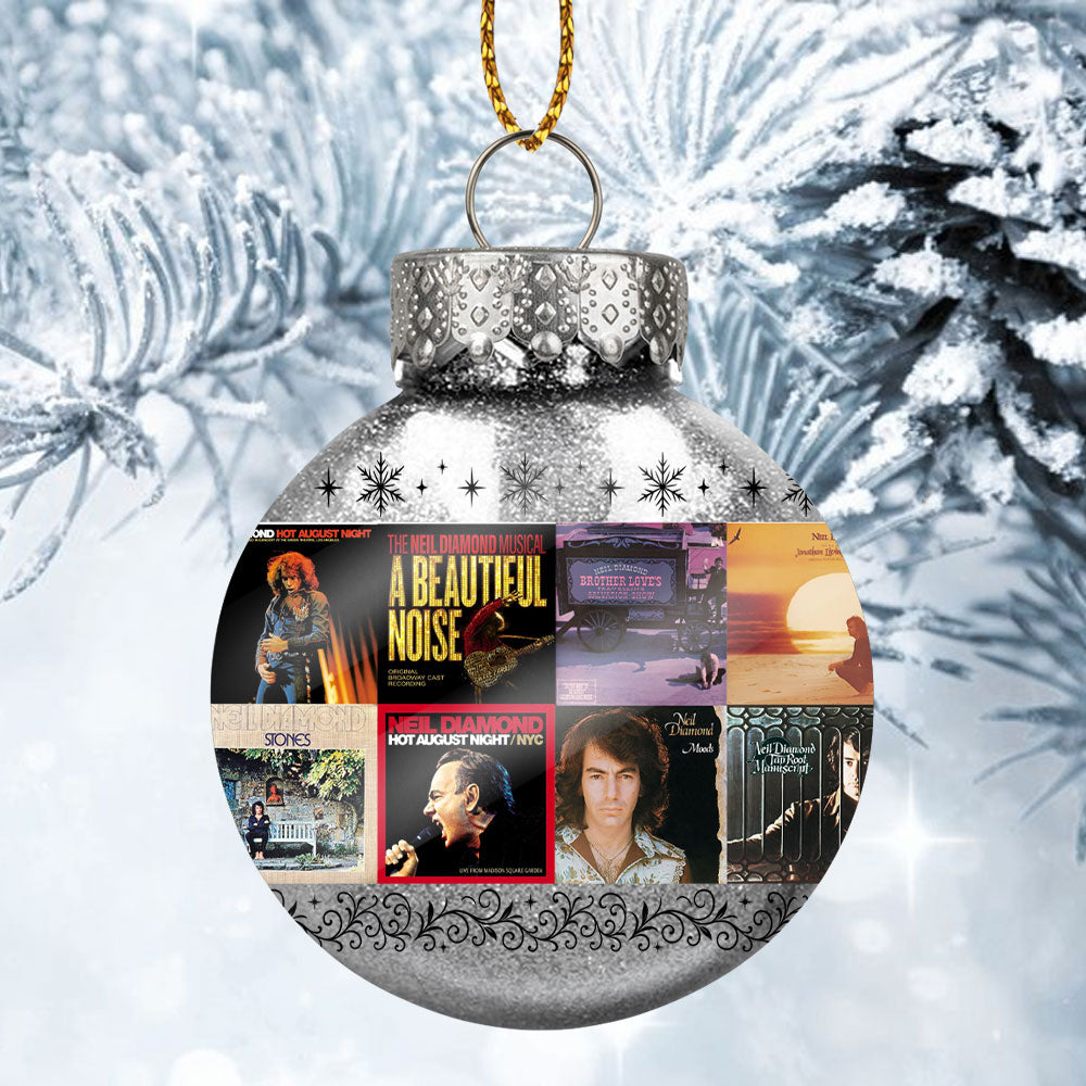 Neil Diamond Ball Ornament – A Sparkling Tribute to Timeless Classics