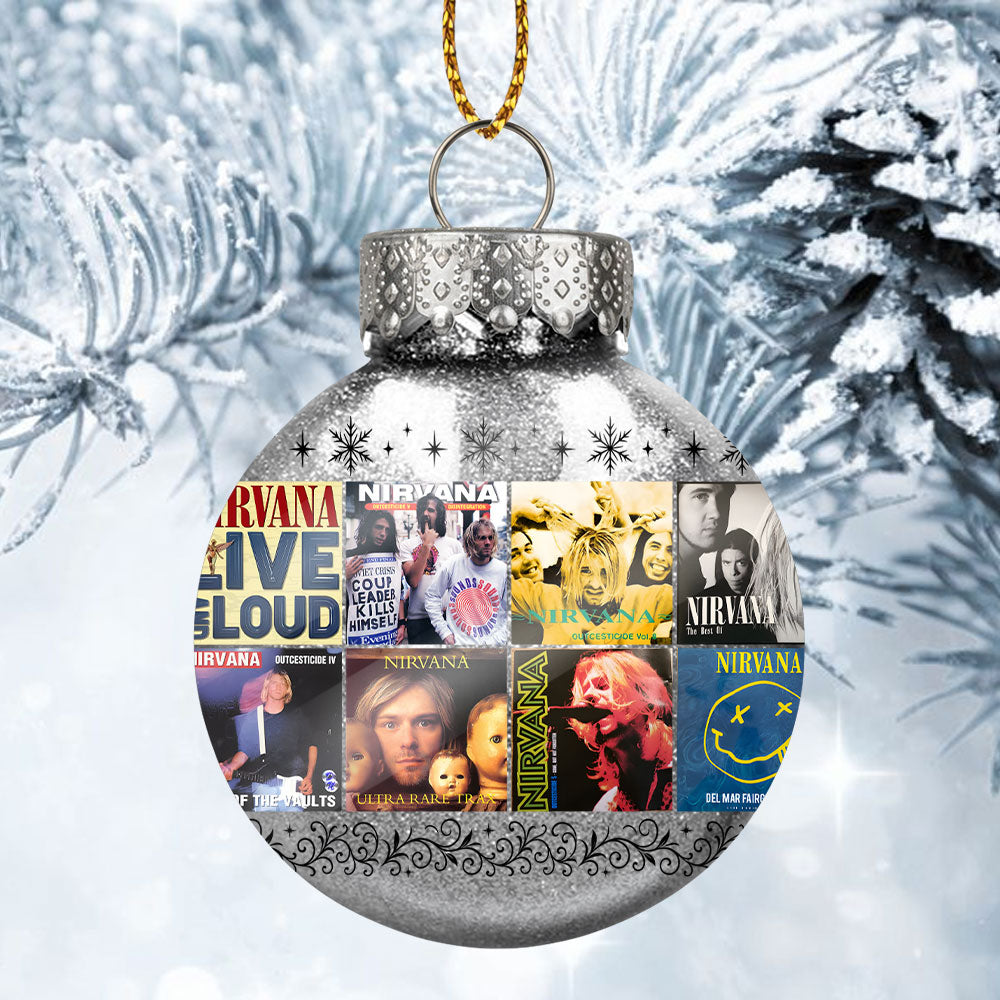 Nirvana Ball Ornament – Grunge Spirit for the Holiday Season
