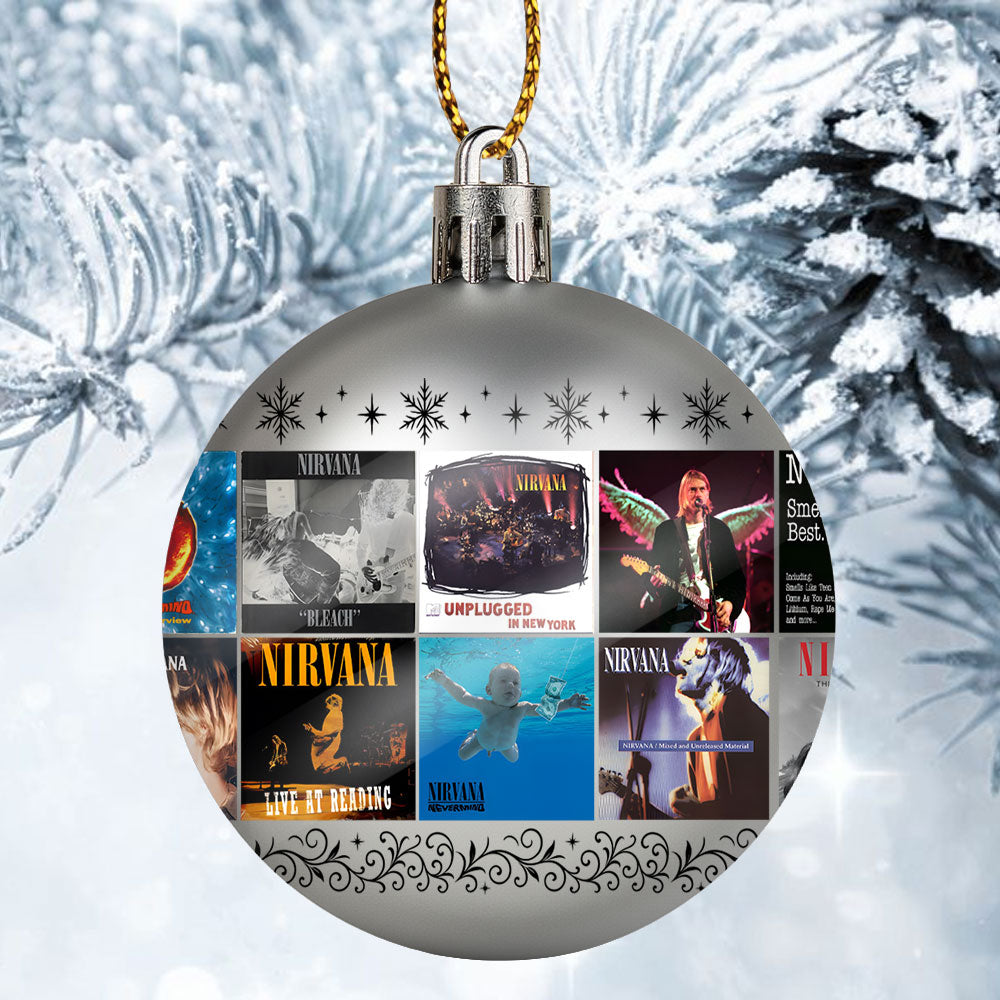 Nirvana Ball Ornament – Grunge Spirit for the Holiday Season