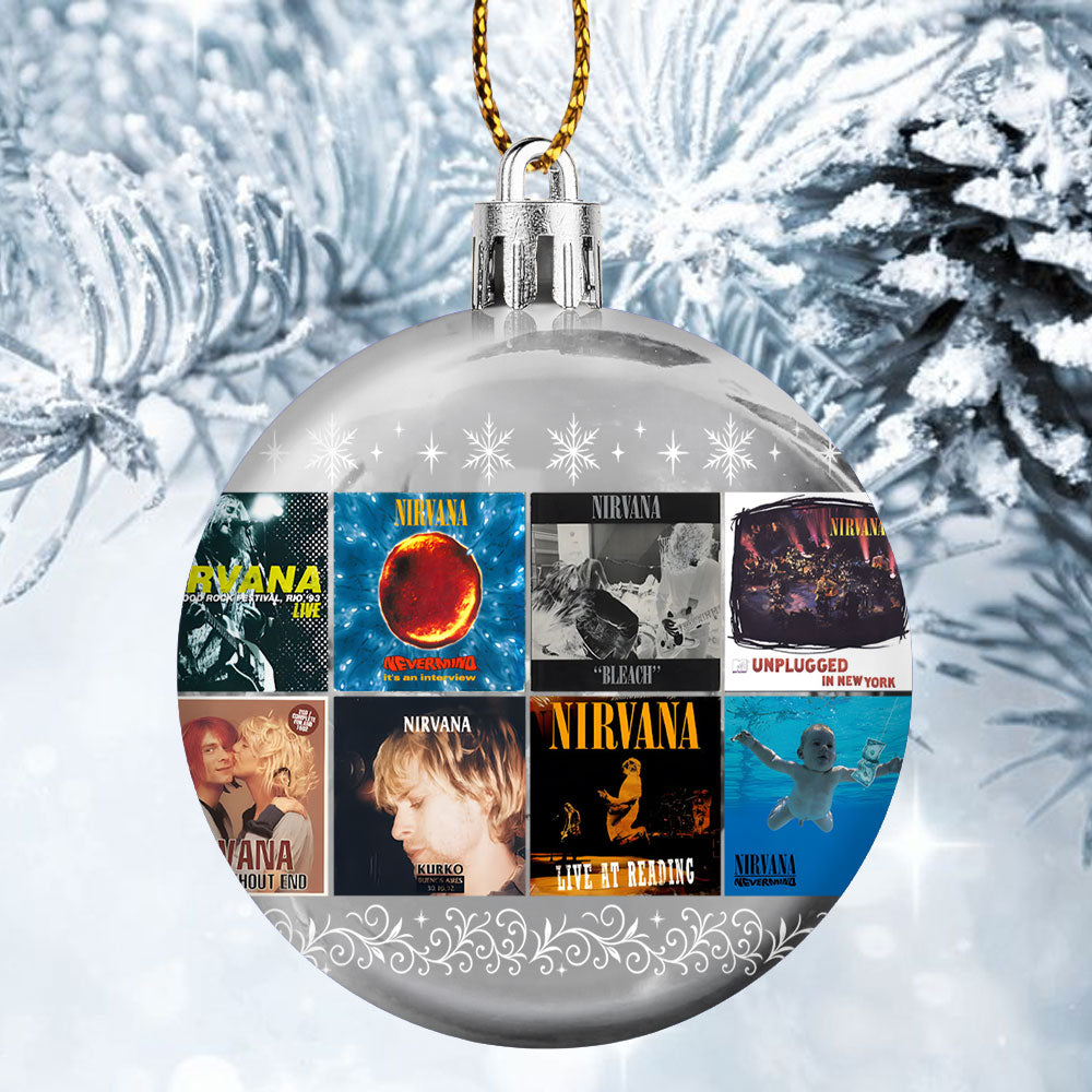 Nirvana Ball Ornament – Grunge Spirit for the Holiday Season