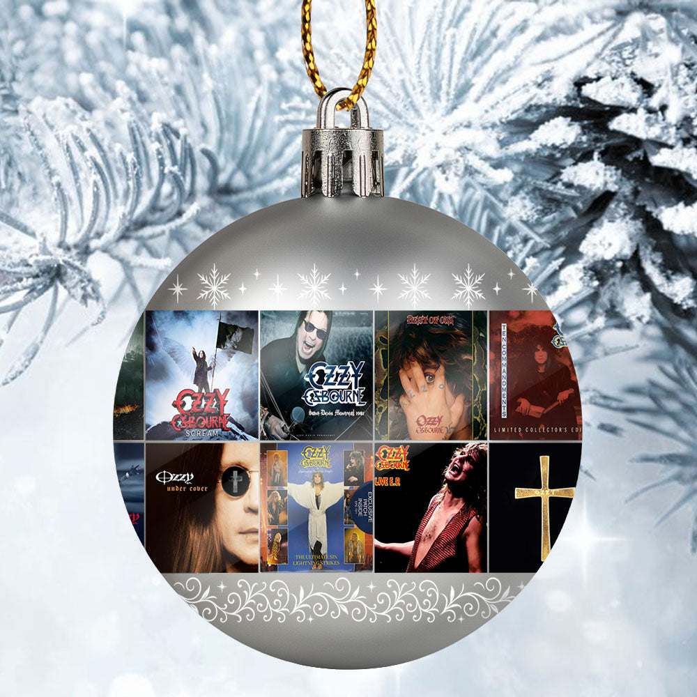 Ozzy Osbourne Ball Ornament – A Heavy Metal Holiday Tribute to the Prince of Darkness