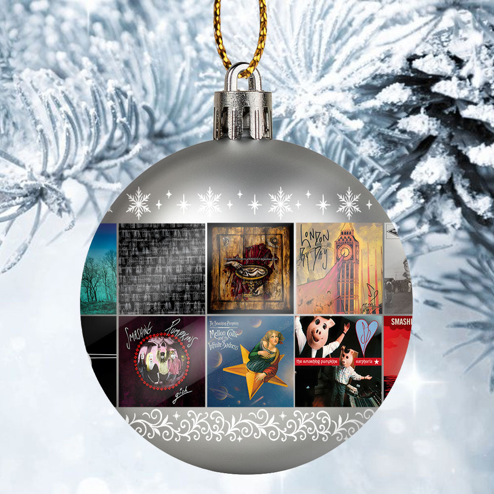 The Smashing Pumpkins Ball Ornament – A Grunge Legacy in Every Glow