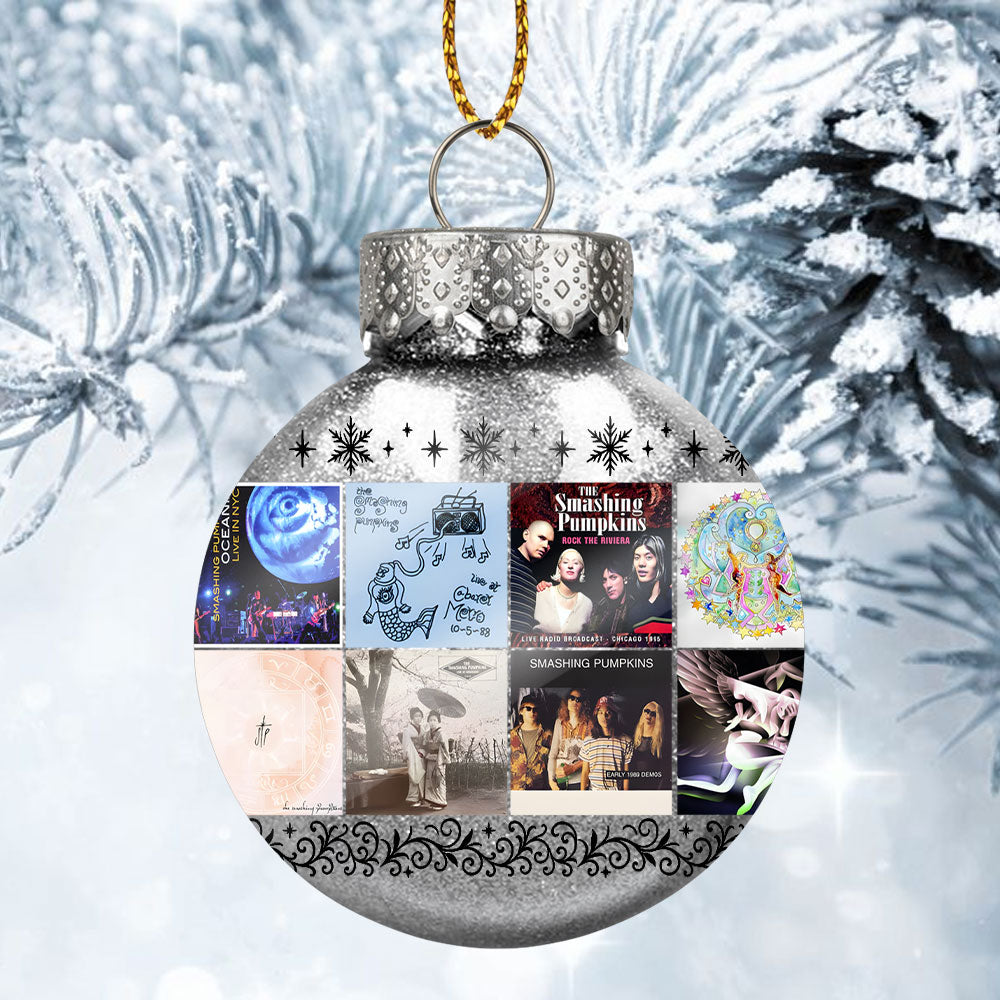 The Smashing Pumpkins Ball Ornament – A Grunge Legacy in Every Glow