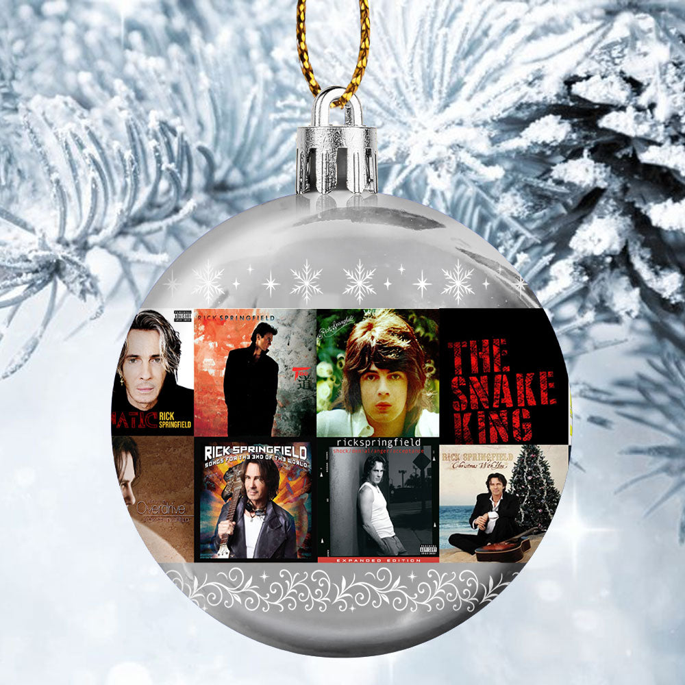 Rick Springfield Ball Ornament – Classic Rock Heartbeat