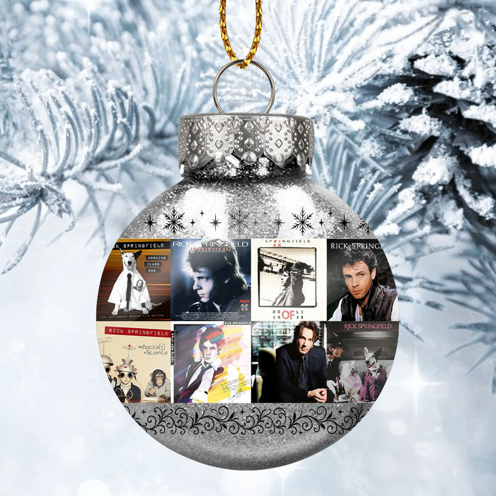 Rick Springfield Ball Ornament – Classic Rock Heartbeat