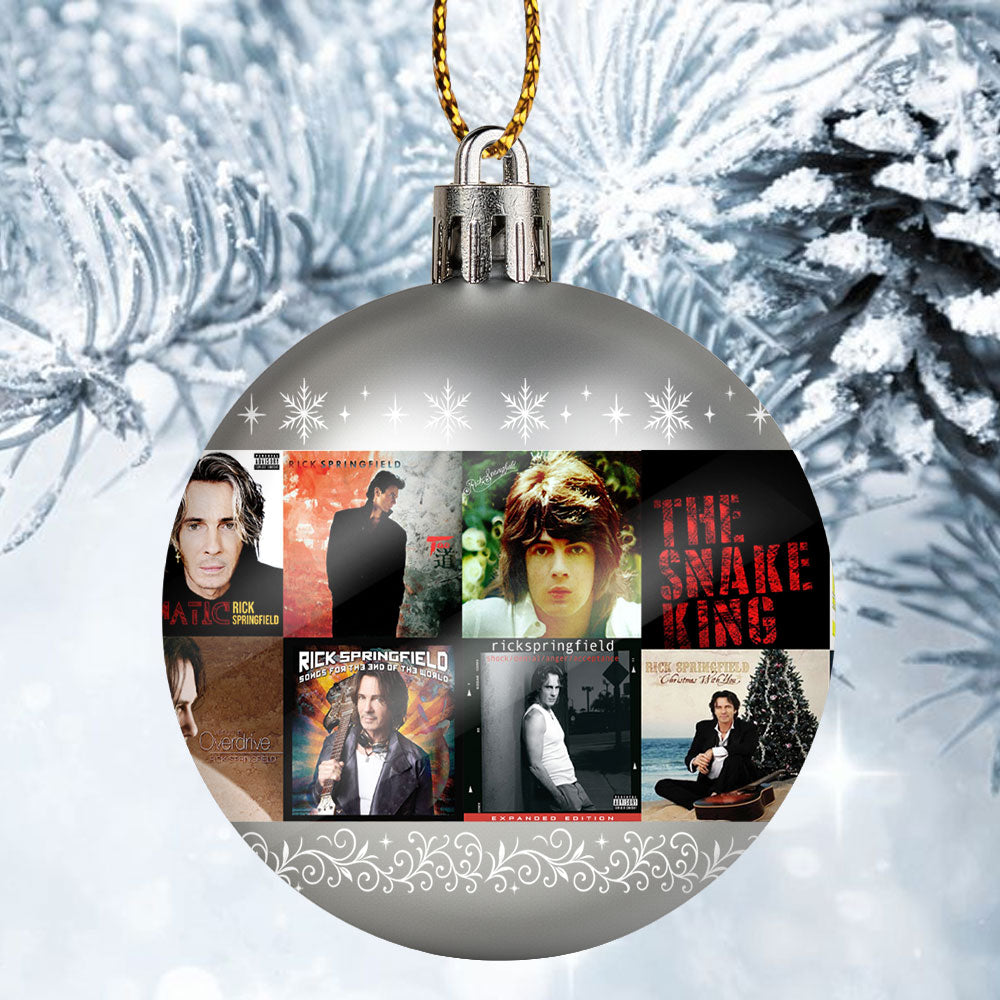Rick Springfield Ball Ornament – Classic Rock Heartbeat