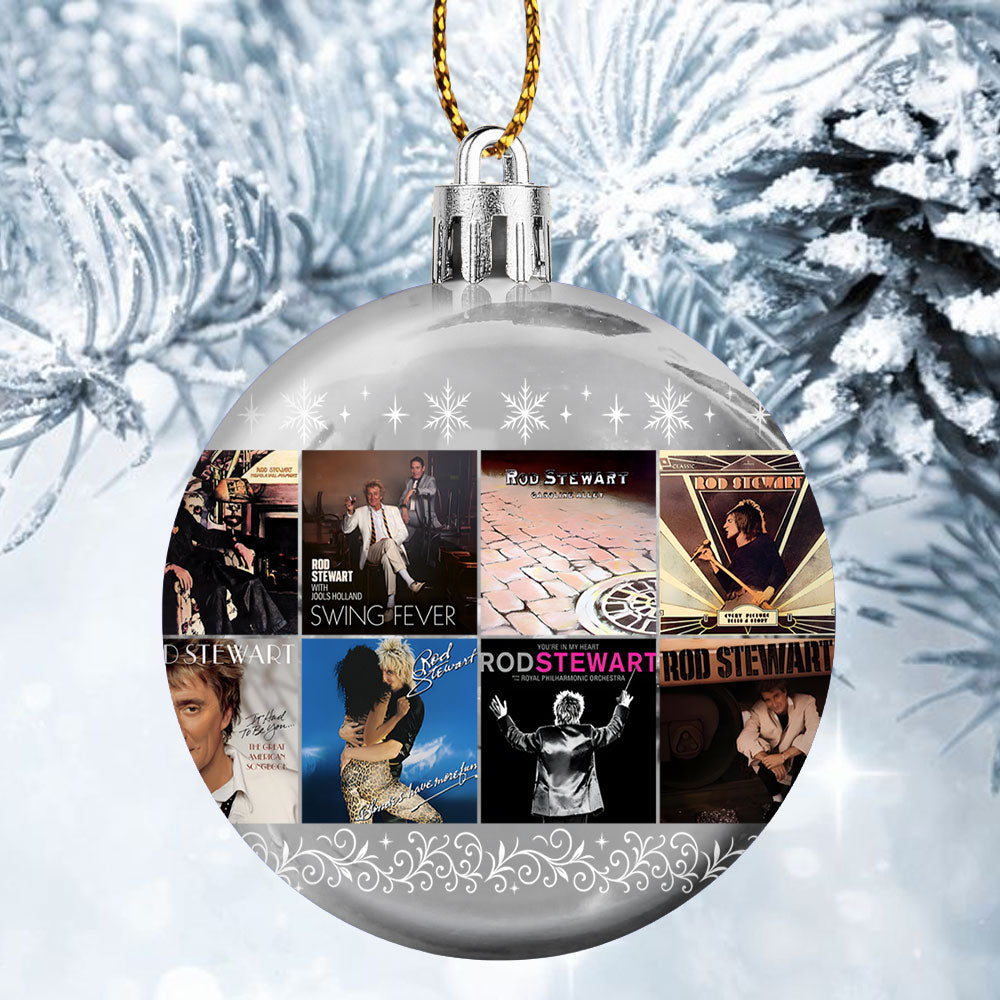 Rod Stewart Ball Ornament – Celebrate the Voice of Rock and Romance