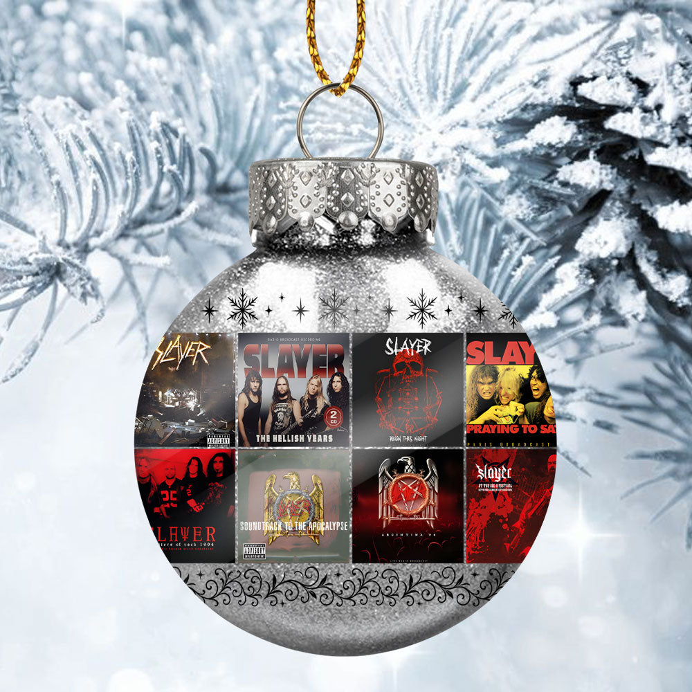 Slayer Ball Ornament – Thrash Metal Meets Holiday Mayhem