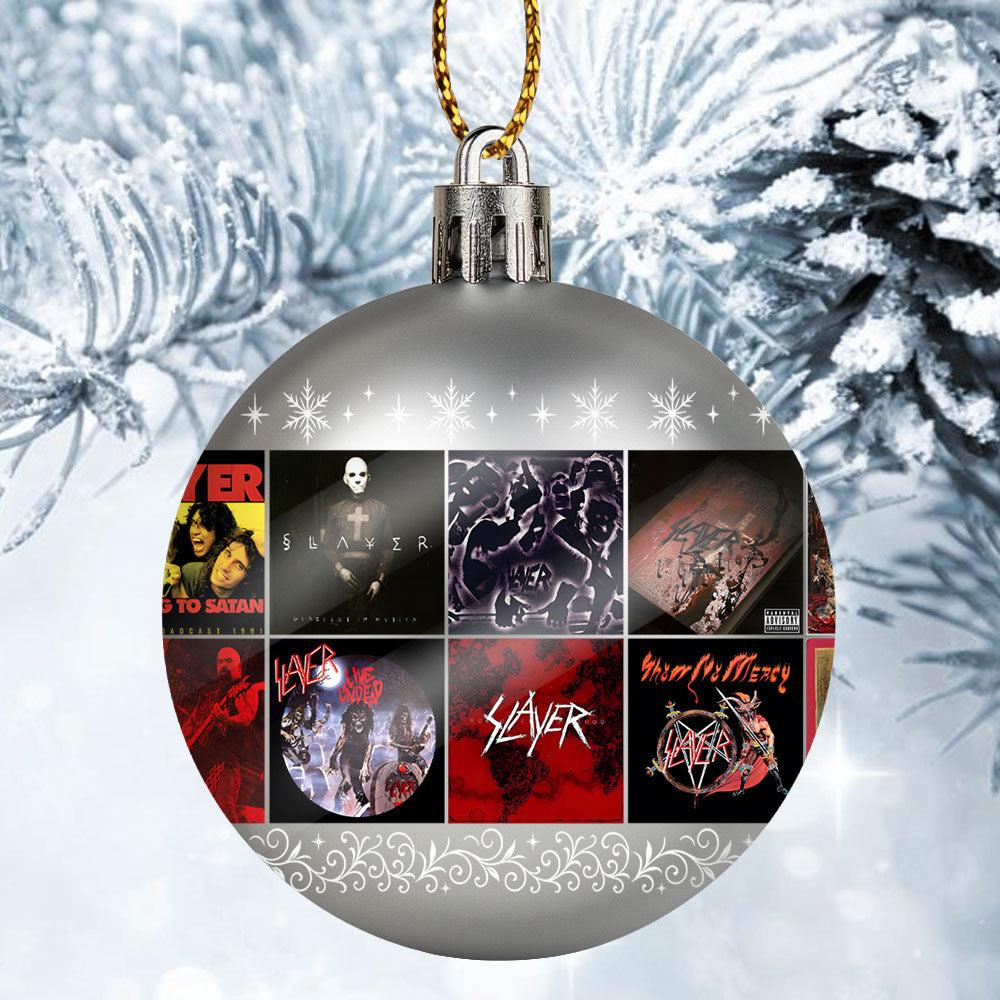 Slayer Ball Ornament – Thrash Metal Meets Holiday Mayhem