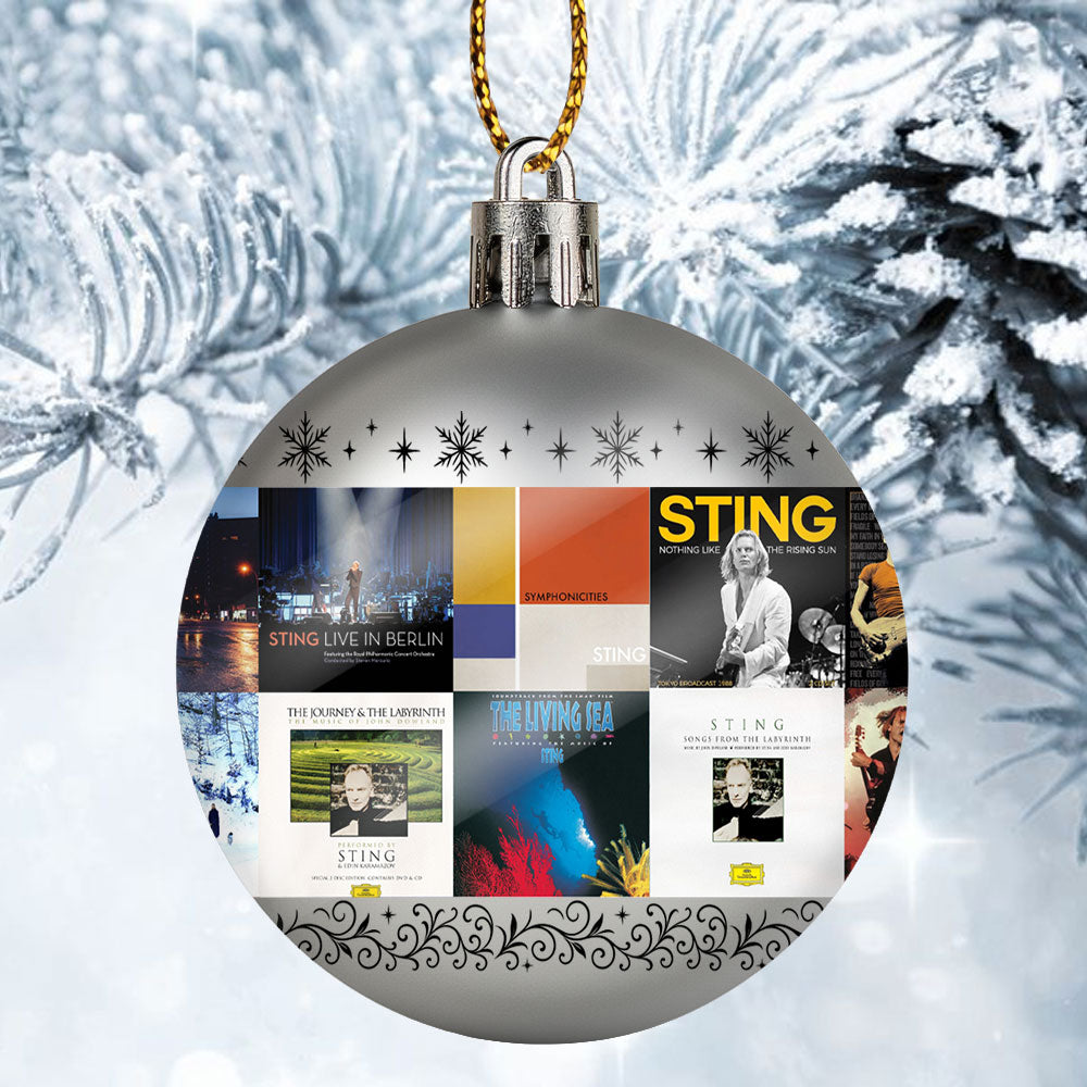 Sting Ball Ornament – A Touch of Elegance for Music Lovers