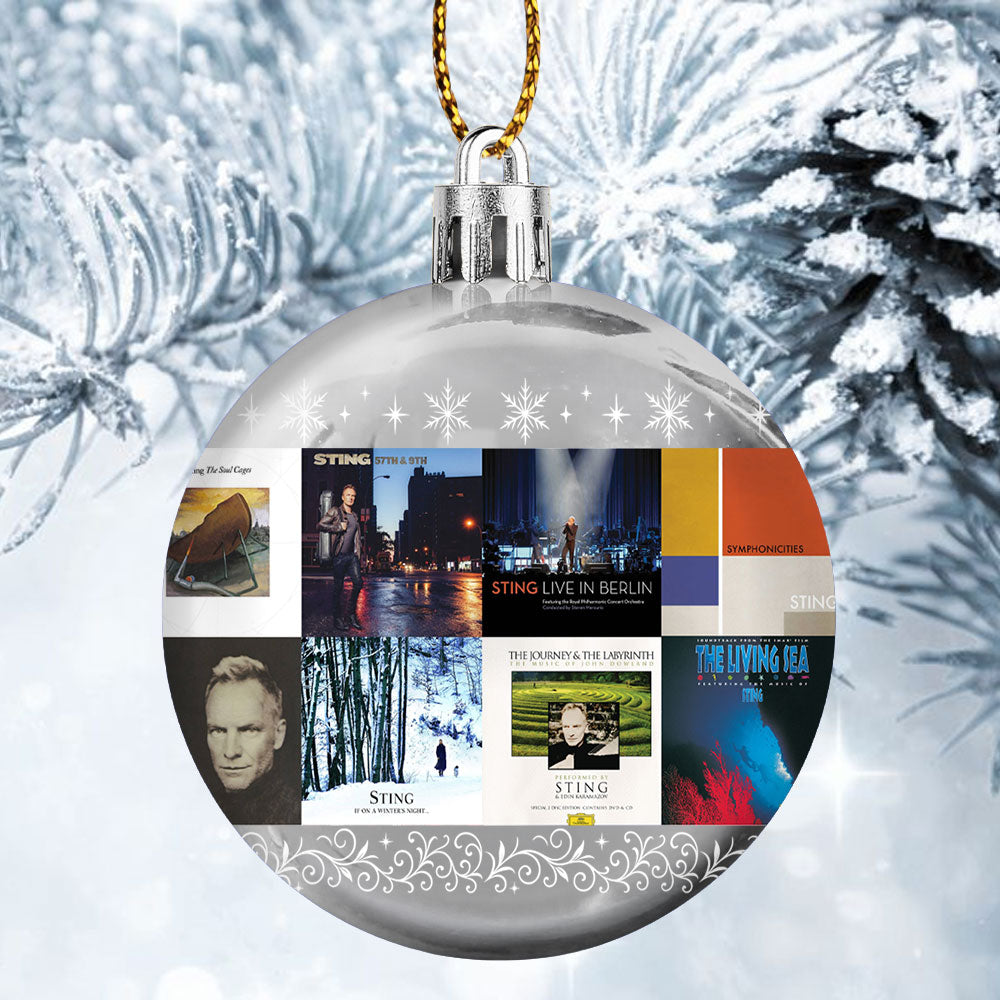 Sting Ball Ornament – A Touch of Elegance for Music Lovers