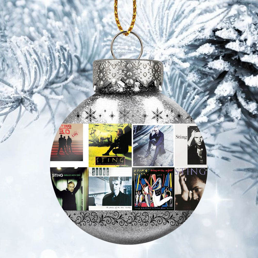 Sting Ball Ornament – A Touch of Elegance for Music Lovers