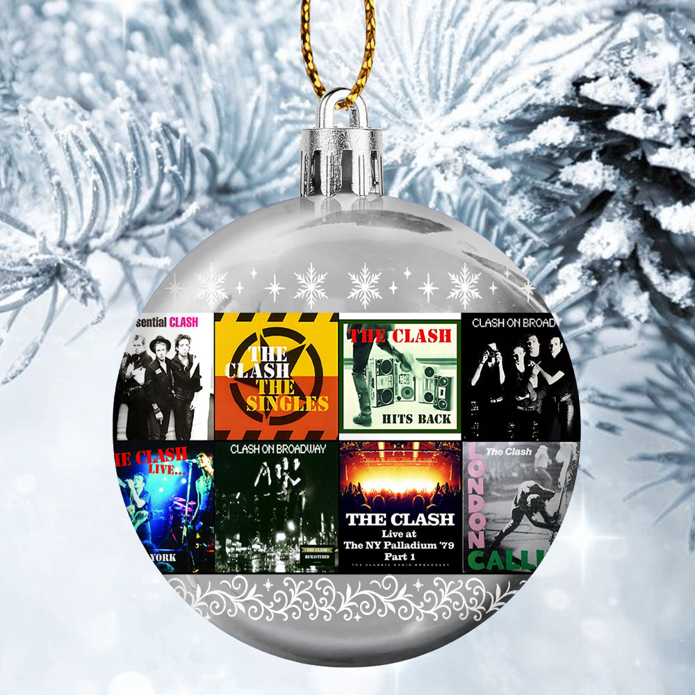 The Clash Ball Ornament – Punk Spirit Meets Holiday Cheer