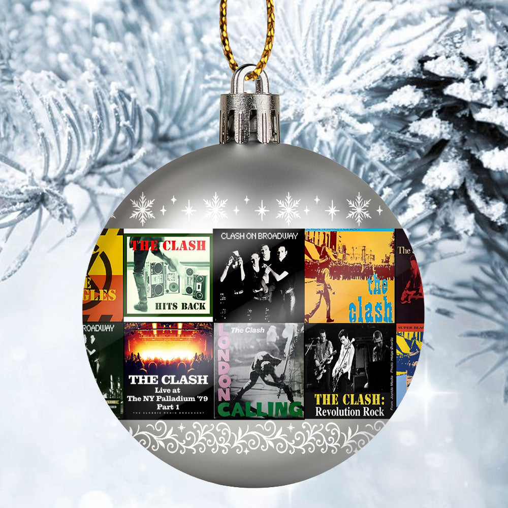 The Clash Ball Ornament – Punk Spirit Meets Holiday Cheer