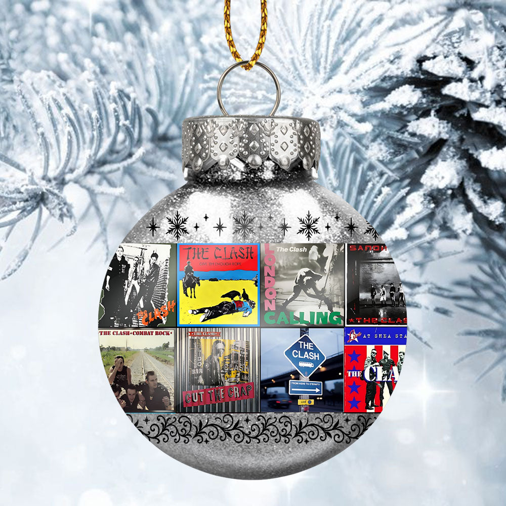 The Clash Ball Ornament – Punk Spirit Meets Holiday Cheer